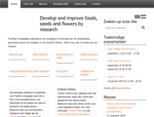 Tablet Screenshot of proeftuinzwaagdijk.nl